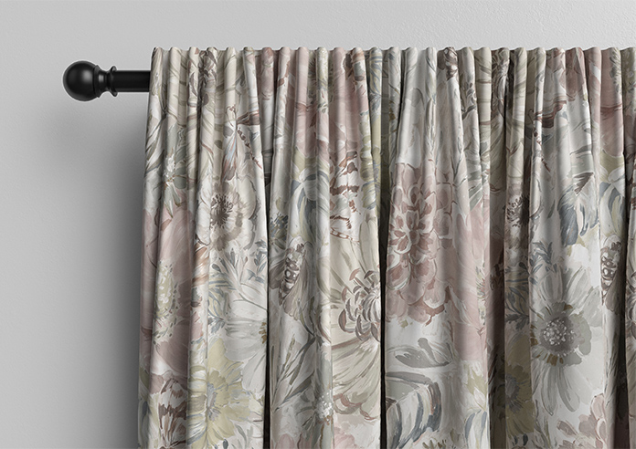 Spring Garden, Dusky Rose - Made to Measure Curtains - Image 10